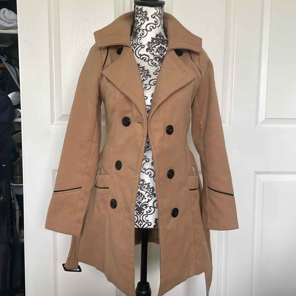Brown Peacoat